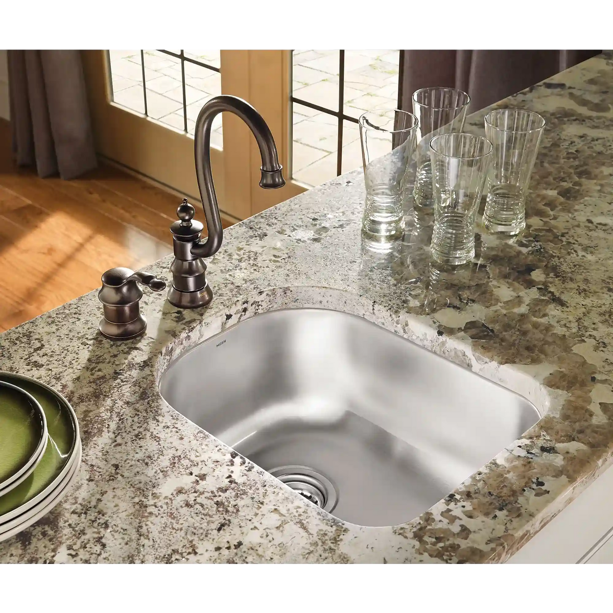 Waterhill One-Handle High Arc Bar Faucet