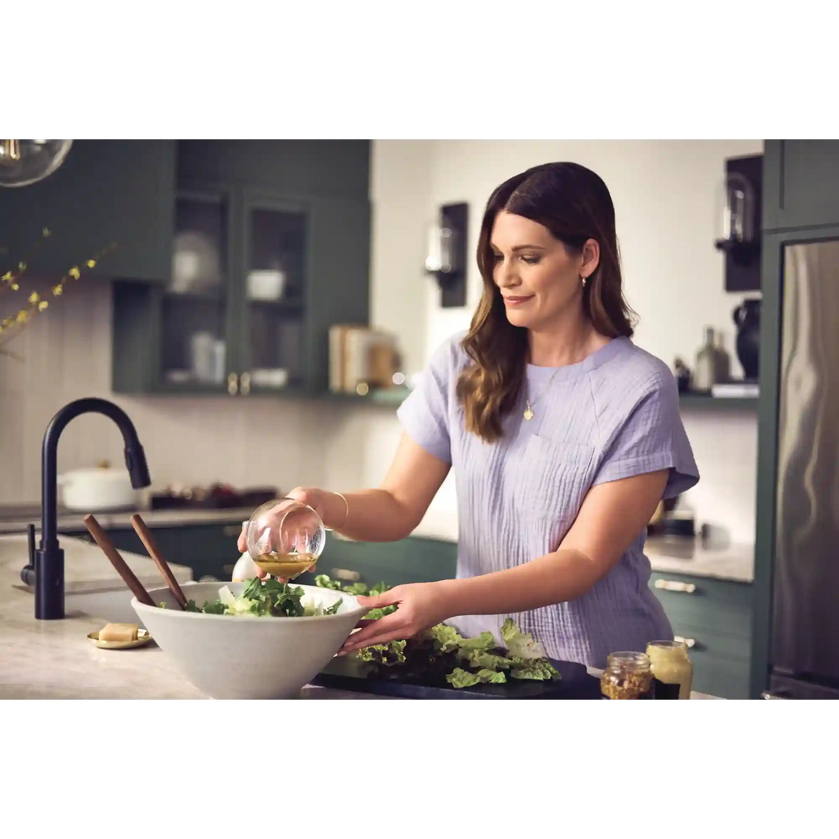 Genta LX MotionSense Wave Single Sensor One-Handle High Arc Pulldown Kitchen Faucet