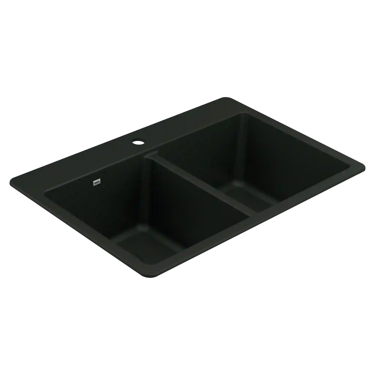 Host 33" Granite Dual Mount Double Bowl Sink