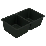 Host 33" Granite Undermount Double Bowl Sink