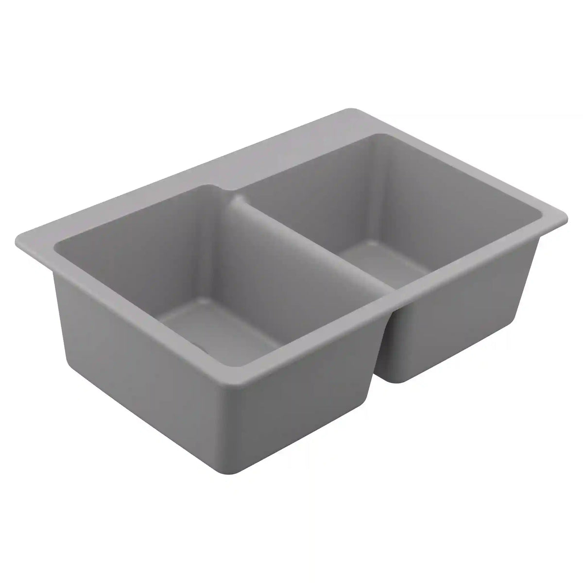 Granite Series Double Bowl Undermount Or Drop In Sink