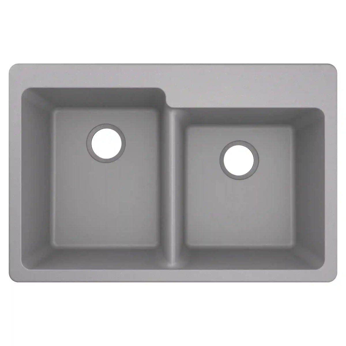 Granite Series Double Bowl Undermount Or Drop In Sink