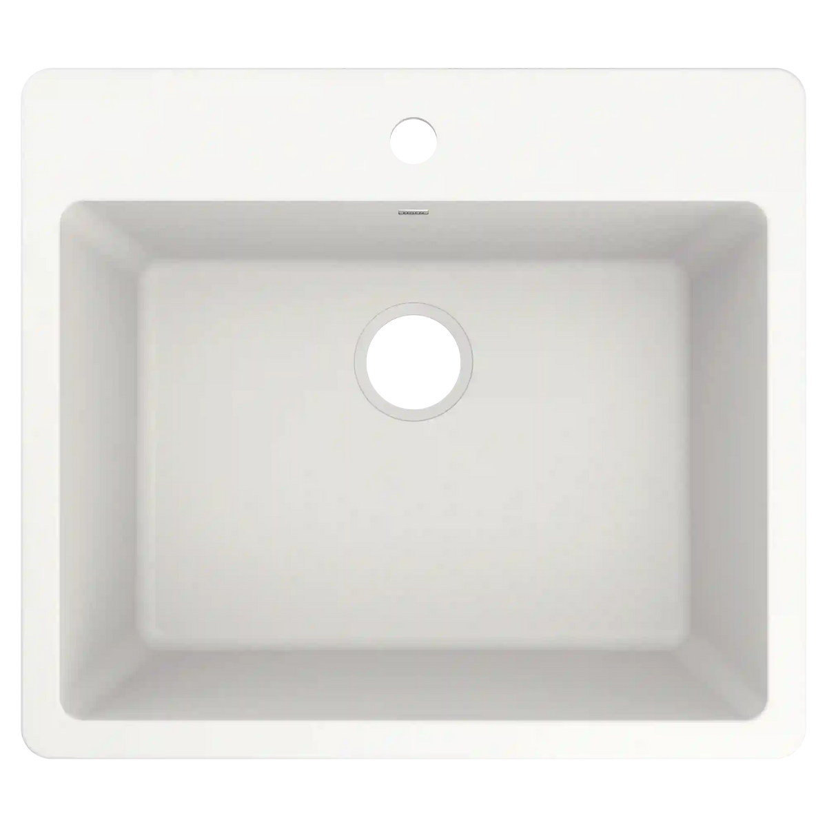 Host 25" Granite Dual Mount Single Bowl Sink