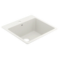 Host 25" Granite Dual Mount Single Bowl Sink