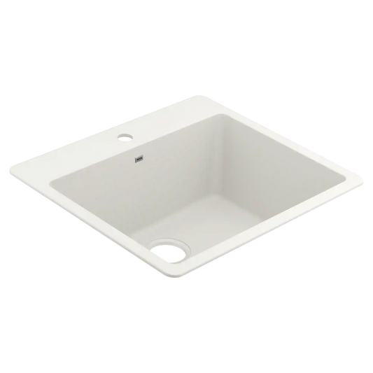 Host 25" Granite Dual Mount Single Bowl Sink