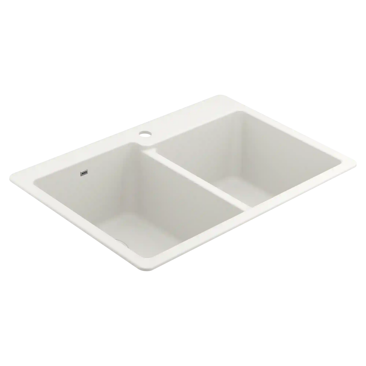 Host 33" Granite Dual Mount Double Bowl Sink