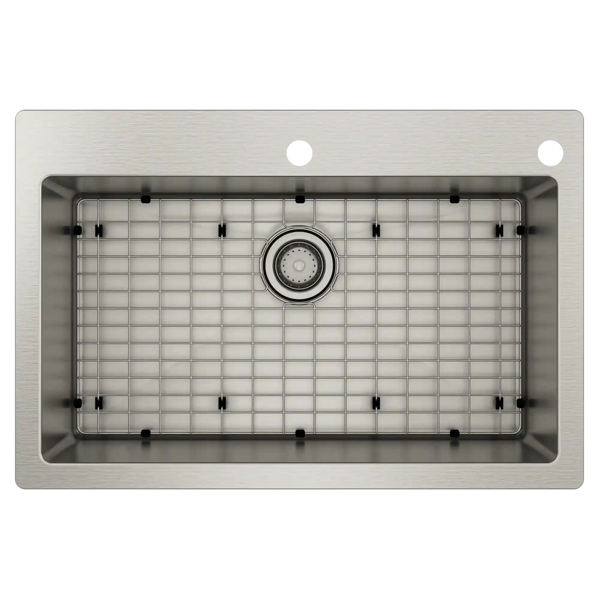 Prep 33" Steel Dual Mount Single Bowl Sink