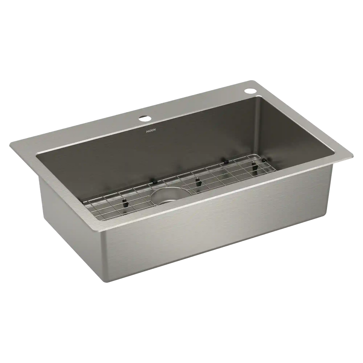 Prep 33" Steel Dual Mount Single Bowl Sink