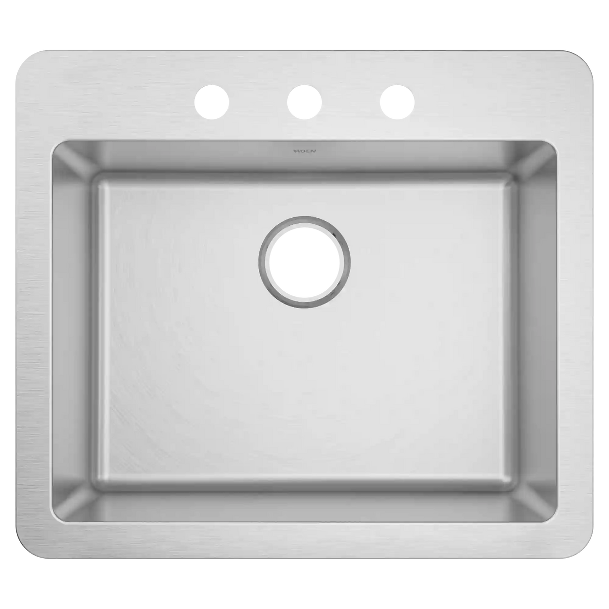Prep 25" Steel Drop-In Single Bowl Sink