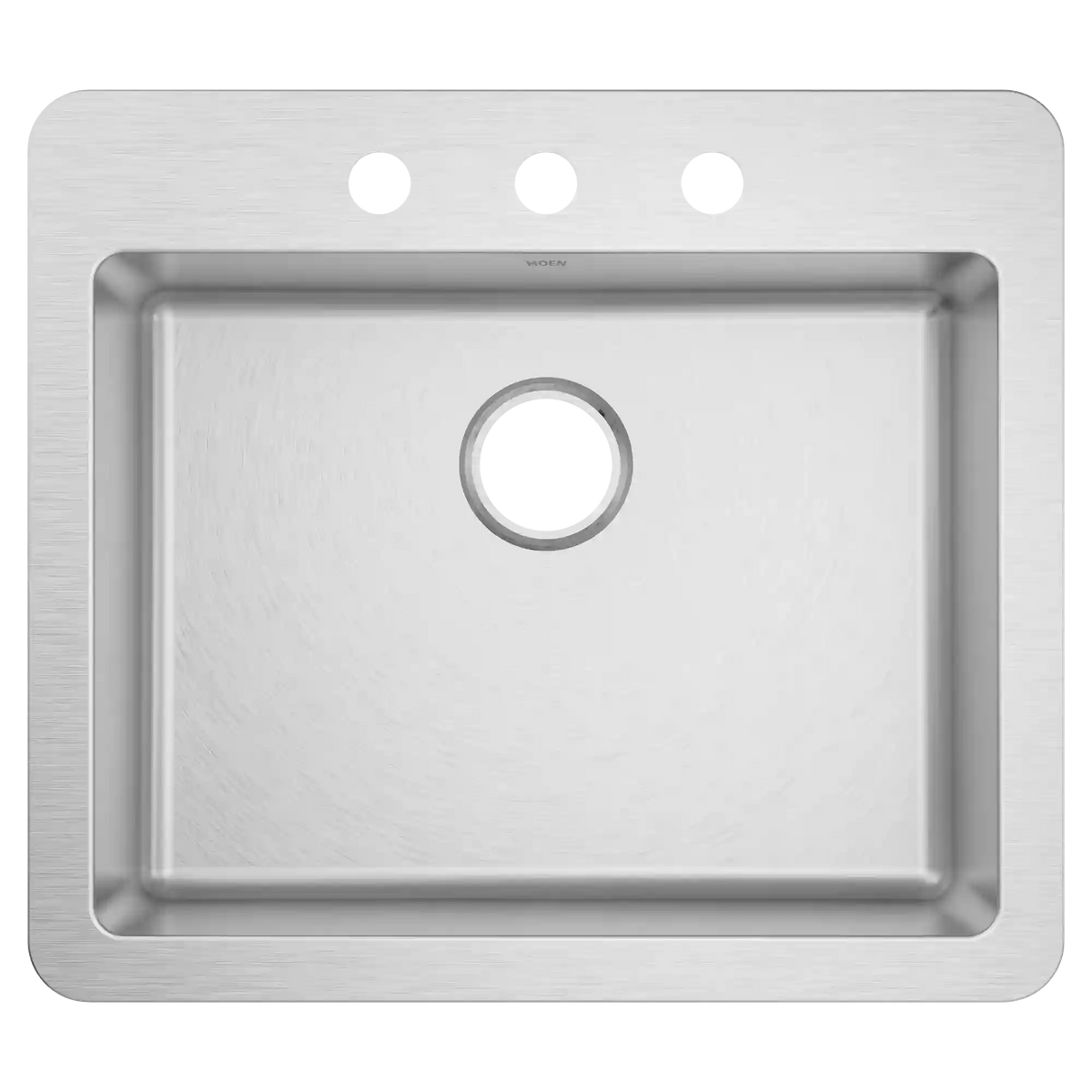 Prep 25" Steel Drop-In Single Bowl Sink