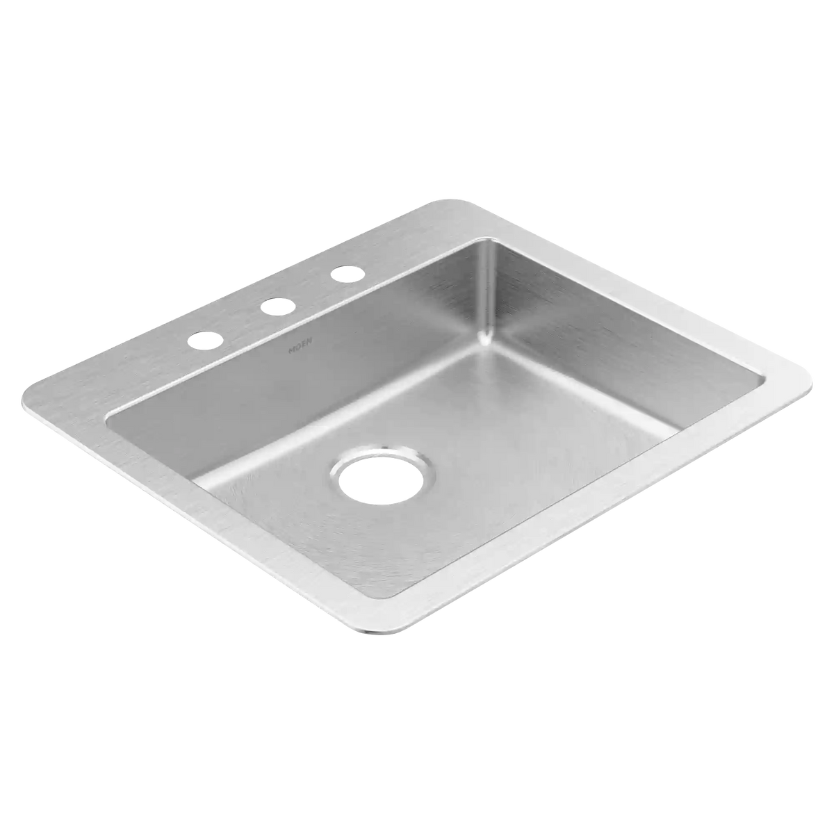 Prep 25" Steel Drop-In Single Bowl Sink