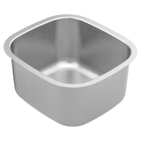 Prep 16.5" Steel Undermount Single Bowl Sink