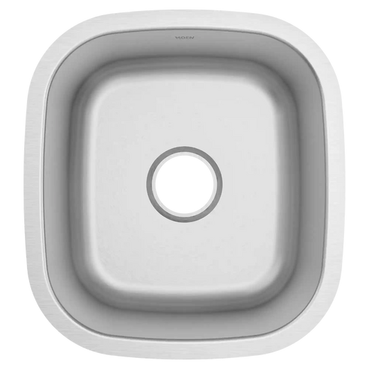 Prep 16.5" Steel Undermount Single Bowl Sink