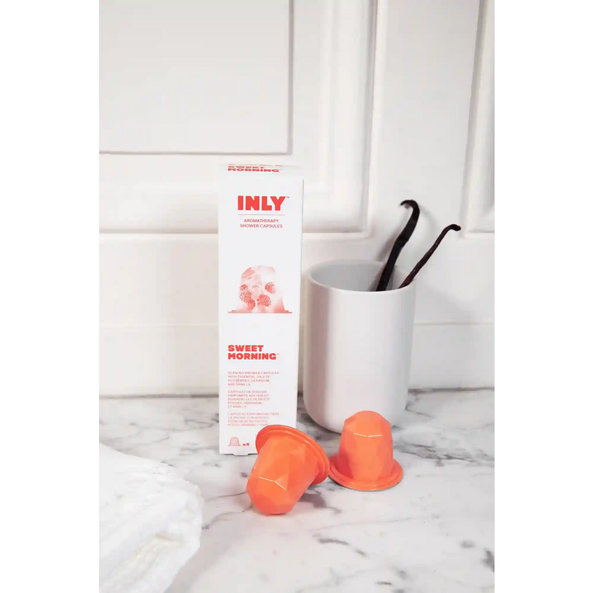 Moen Aromatherapy Handshower with Inly™ Shower Capsules