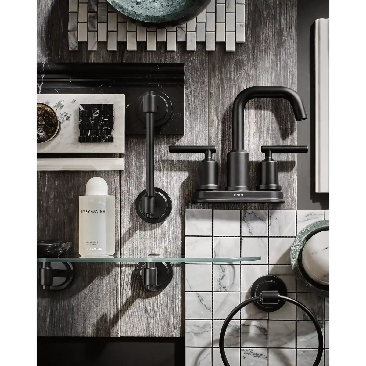 Gibson Two-Handle High Arc Bathroom Faucet