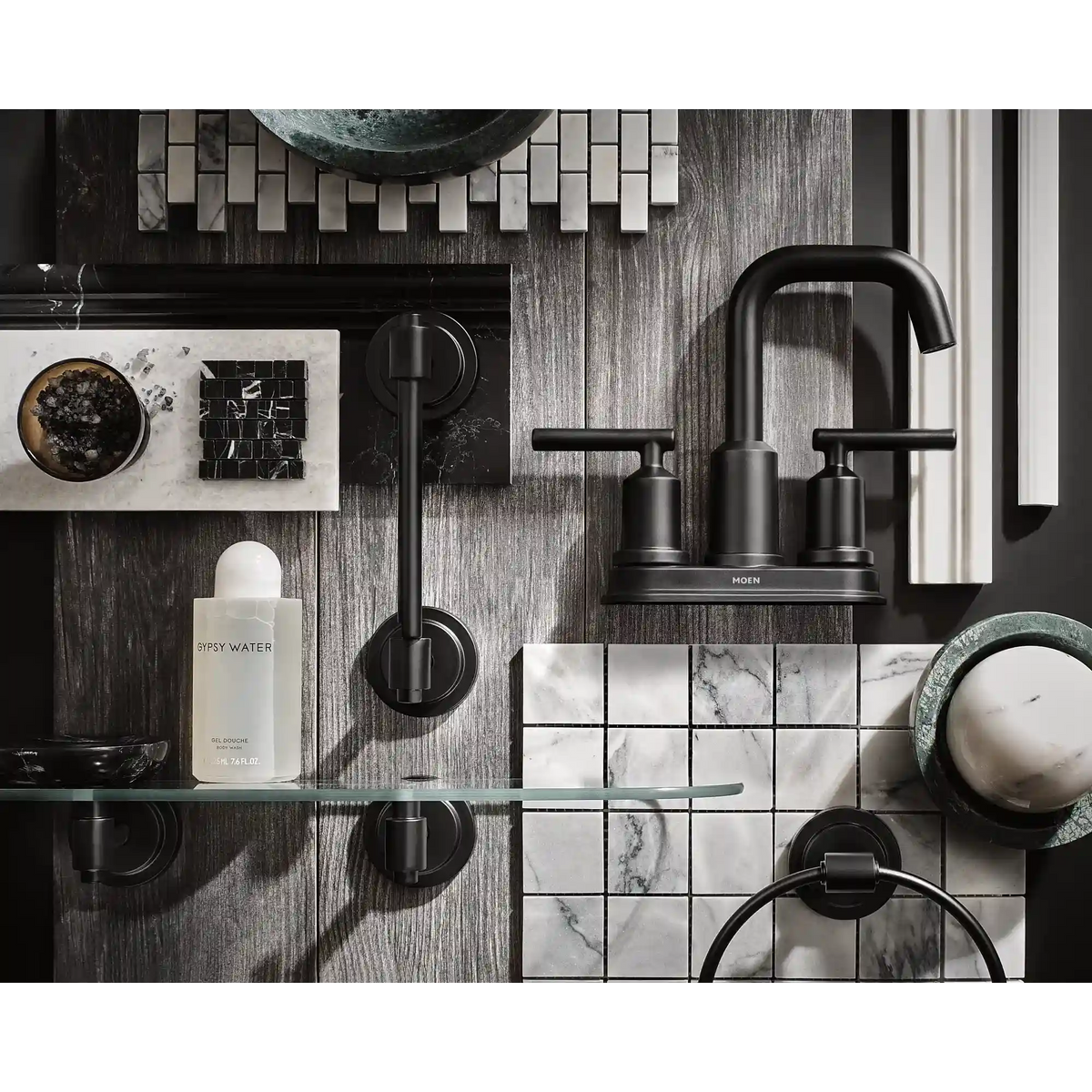 Gibson Two-Handle High Arc Bathroom Faucet