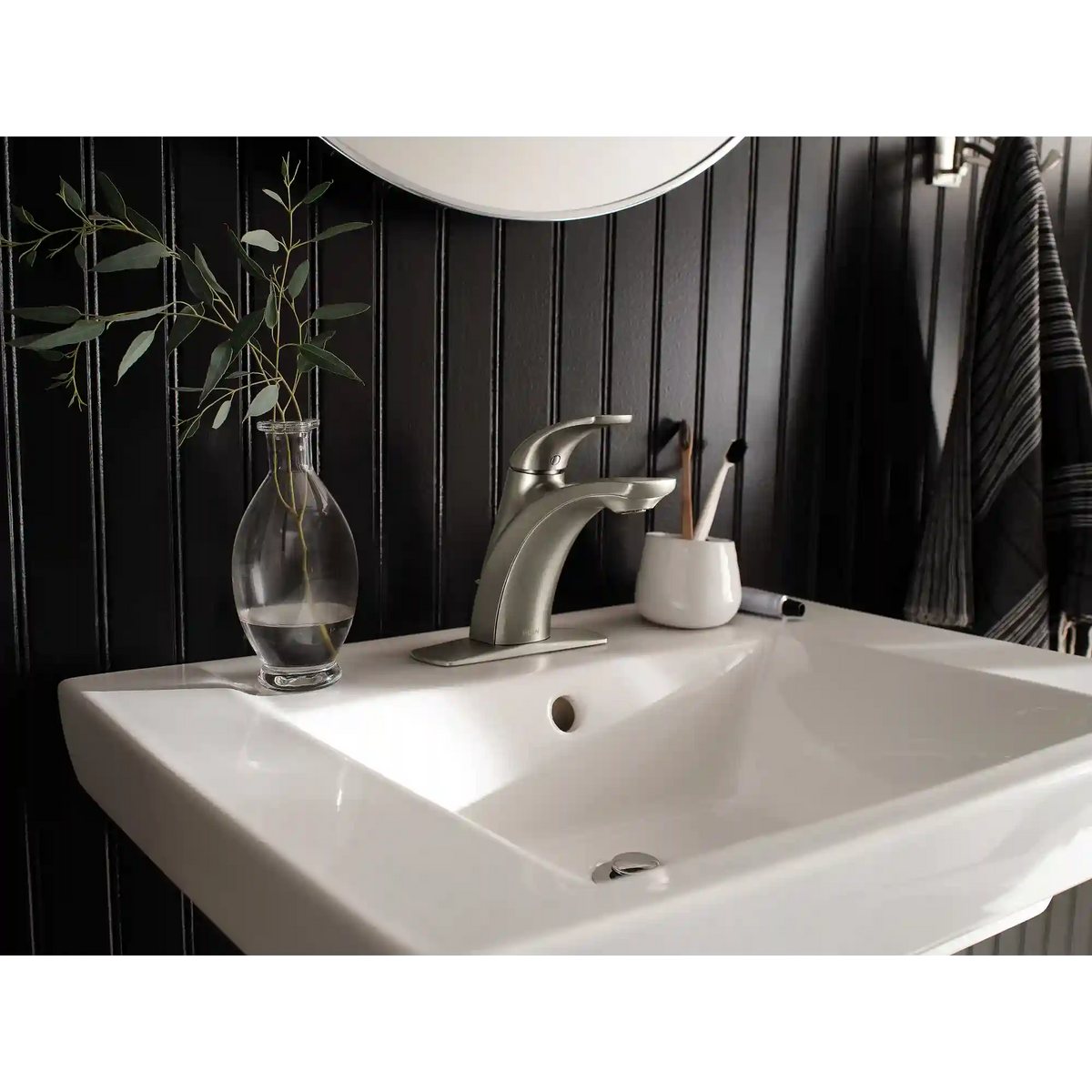 Zarina One-Handle High Arc Bathroom Faucet