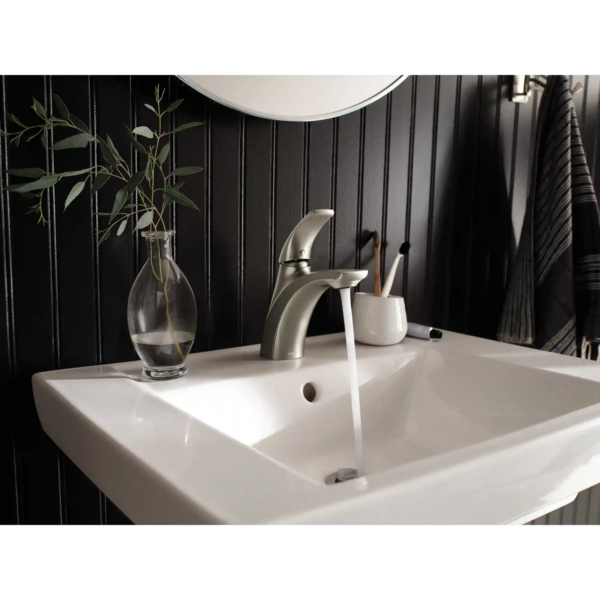 Zarina One-Handle High Arc Bathroom Faucet