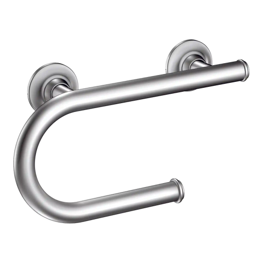 Chrome 8" grab bar with accessories