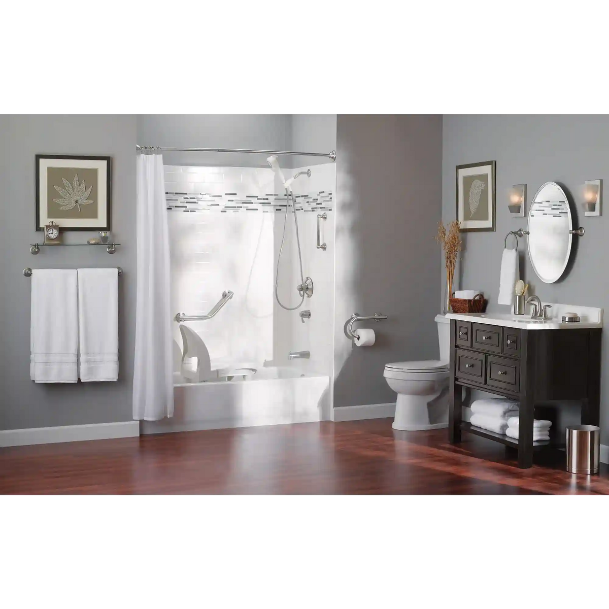 Moen 16" Angled Grab Bar