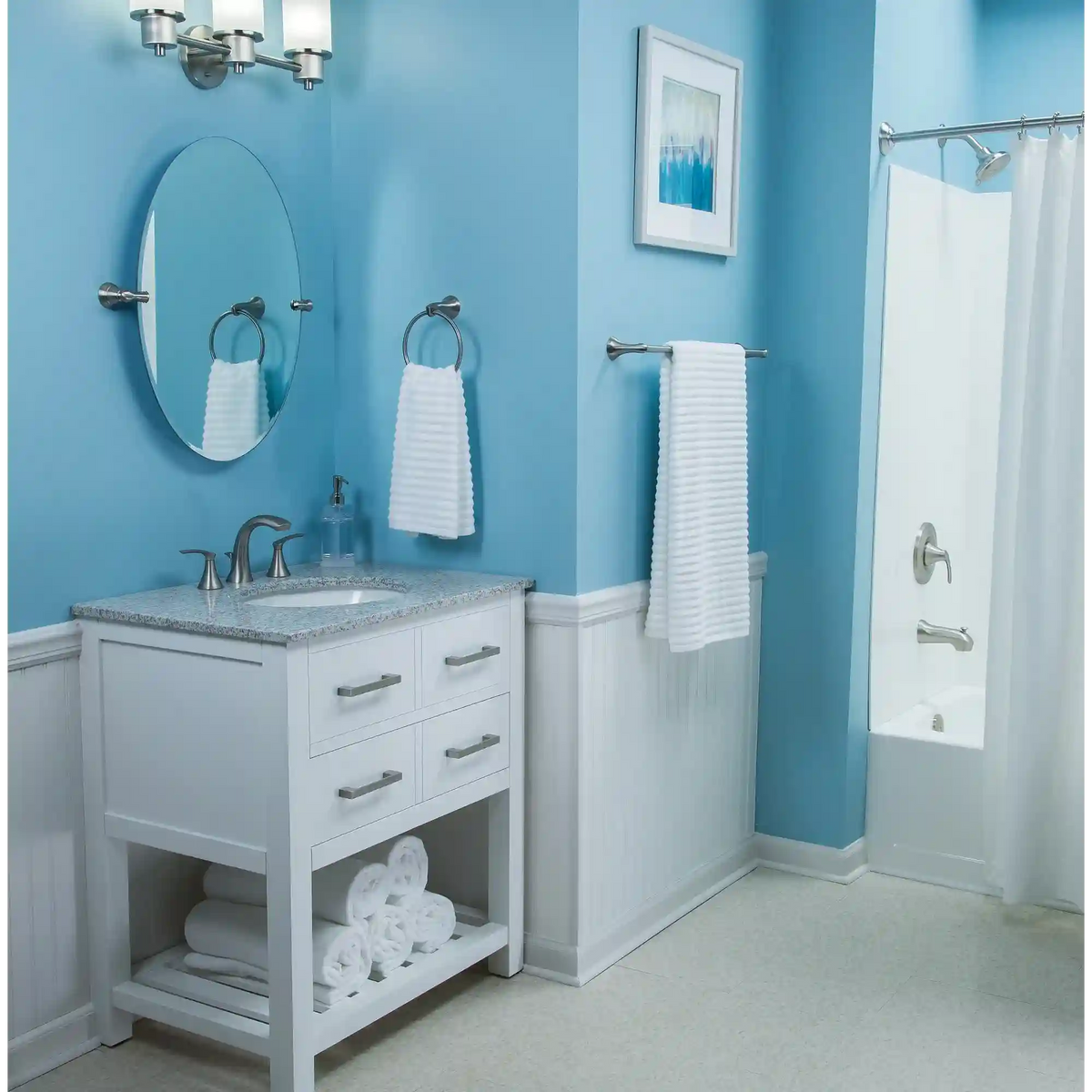 Darcy Two-Handle High Arc Bathroom Faucet