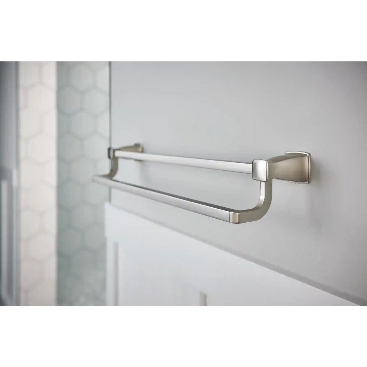 Hensley Chrome 24" Double Towel Bar