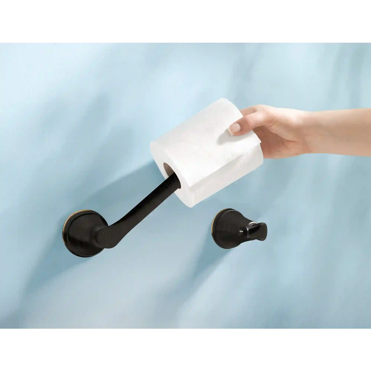 Tiffin Pivoting Toilet Paper Holder