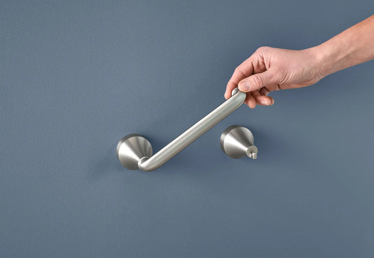 Hamden Spot resist brushed nickel Pivoting Toilet Paper Holder