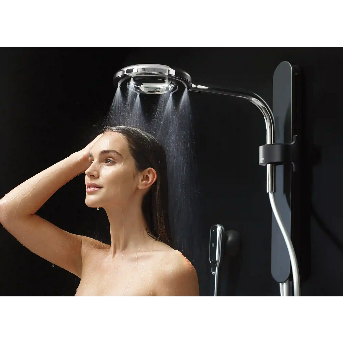 Moen Spa Shower Two-Function 7.9" Diameter Spray Head Standard with Handshower