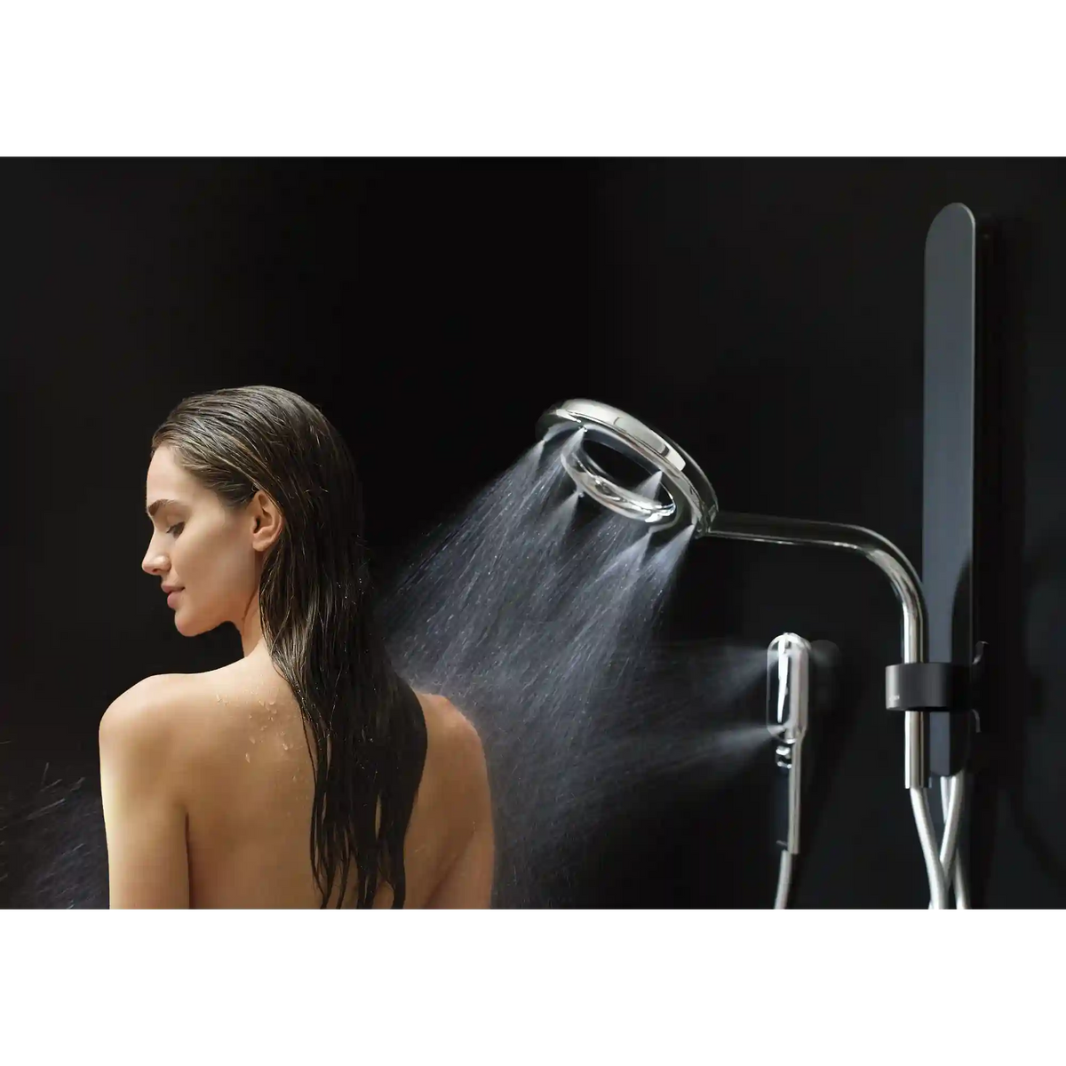 Moen Spa Shower Two-Function 7.9" Diameter Spray Head Standard with Handshower