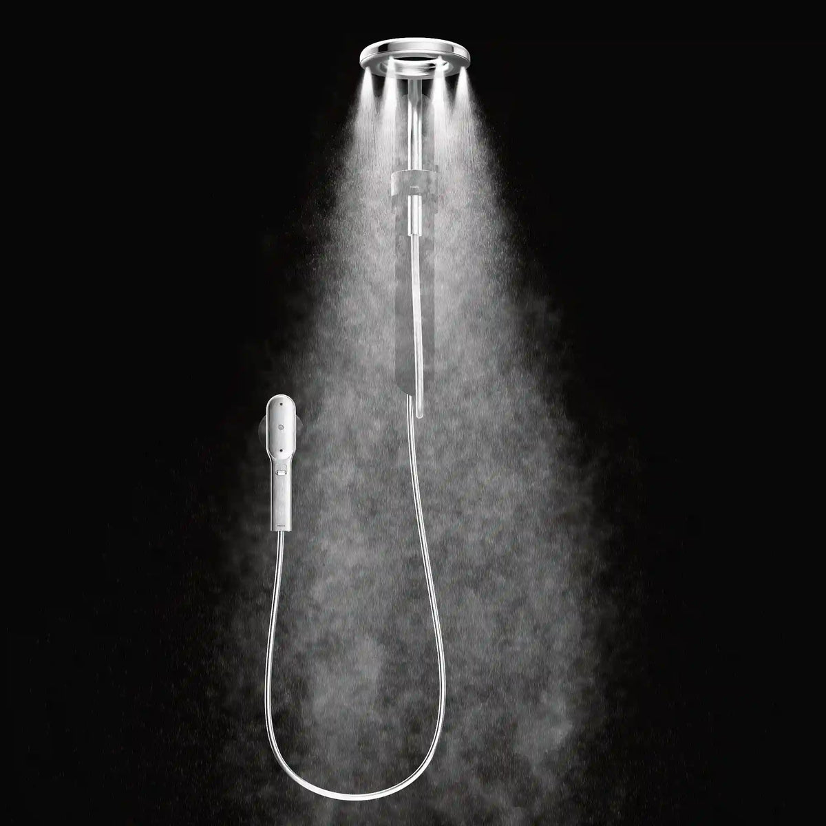 Moen Spa Shower Two-Function 7.9" Diameter Spray Head Standard with Handshower
