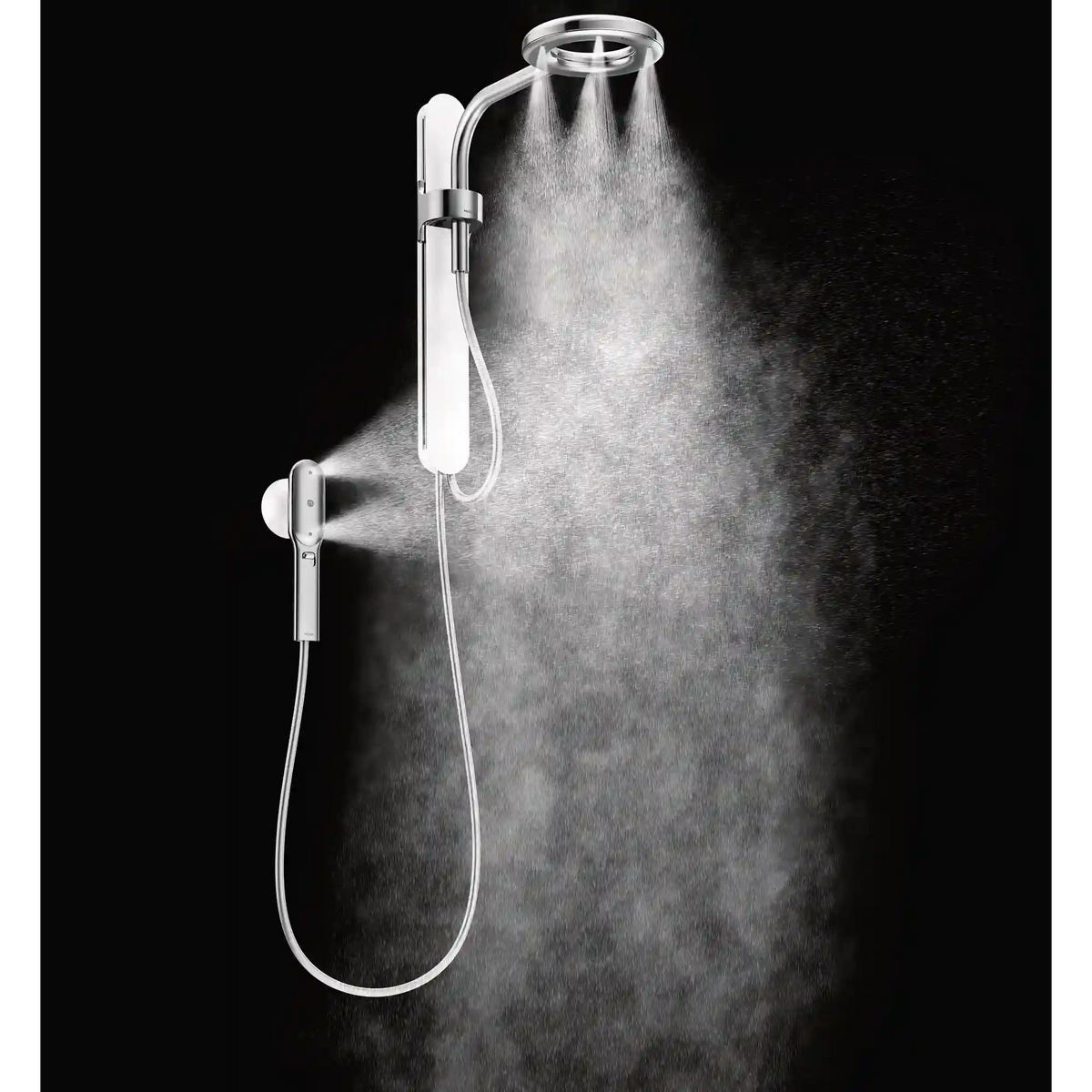 Moen Spa Shower Two-Function 7.9" Diameter Spray Head Standard with Handshower
