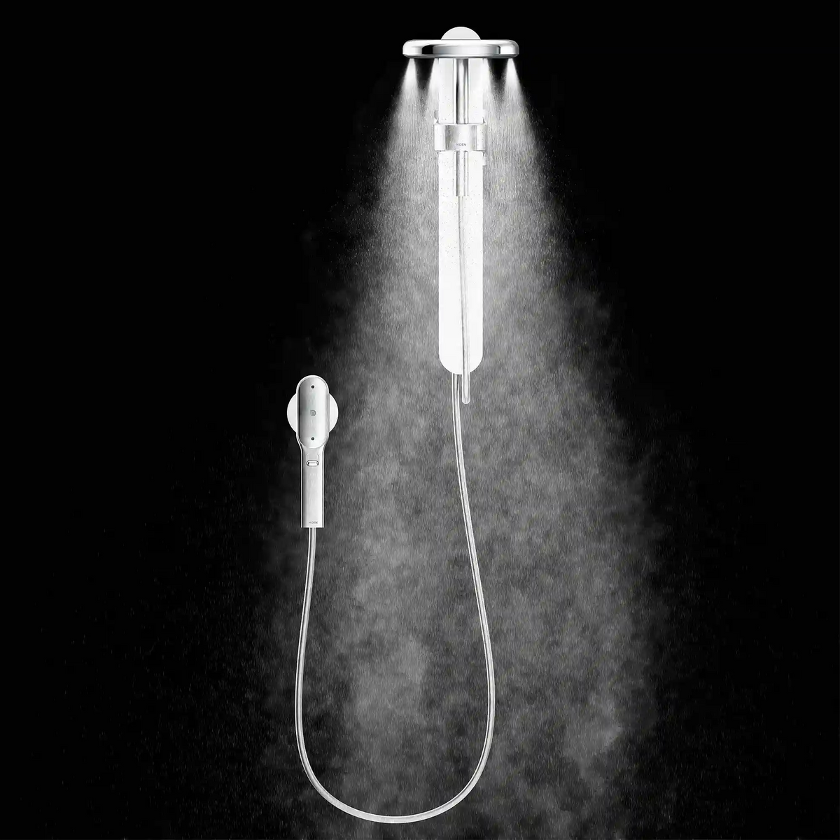 Moen Spa Shower Two-Function 7.9" Diameter Spray Head Standard with Handshower
