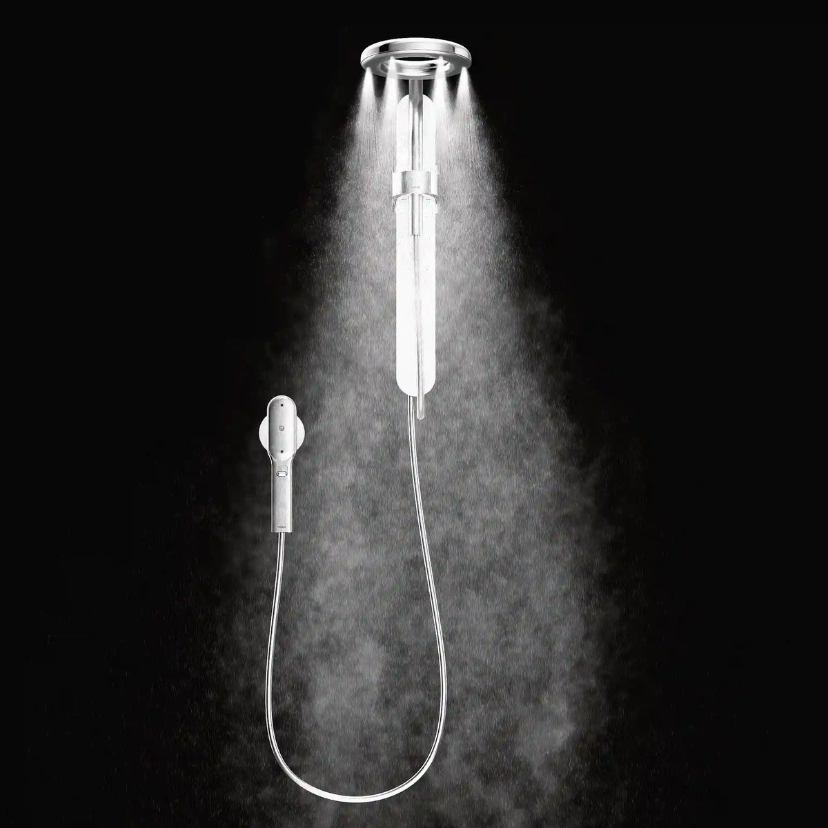 Moen Spa Shower Two-Function 7.9" Diameter Spray Head Standard with Handshower