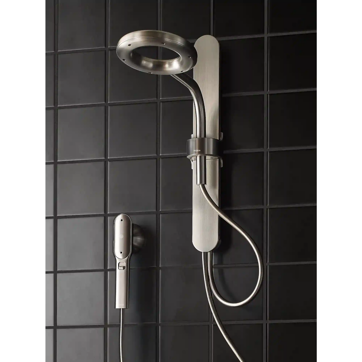 Moen Spa Shower Two-Function 7.9" Diameter Spray Head Standard with Handshower