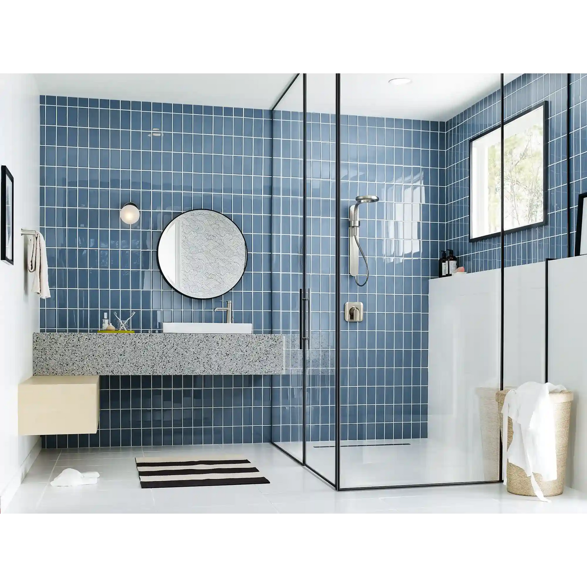 Moen Spa Shower One-Function 7.9" Diameter Spray Head Rainshower