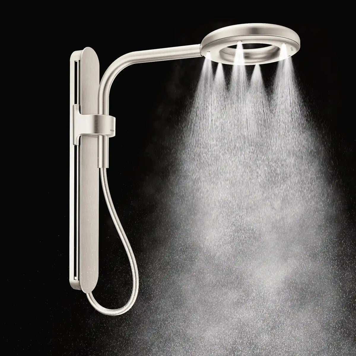 Moen Spa Shower One-Function 7.9" Diameter Spray Head Rainshower