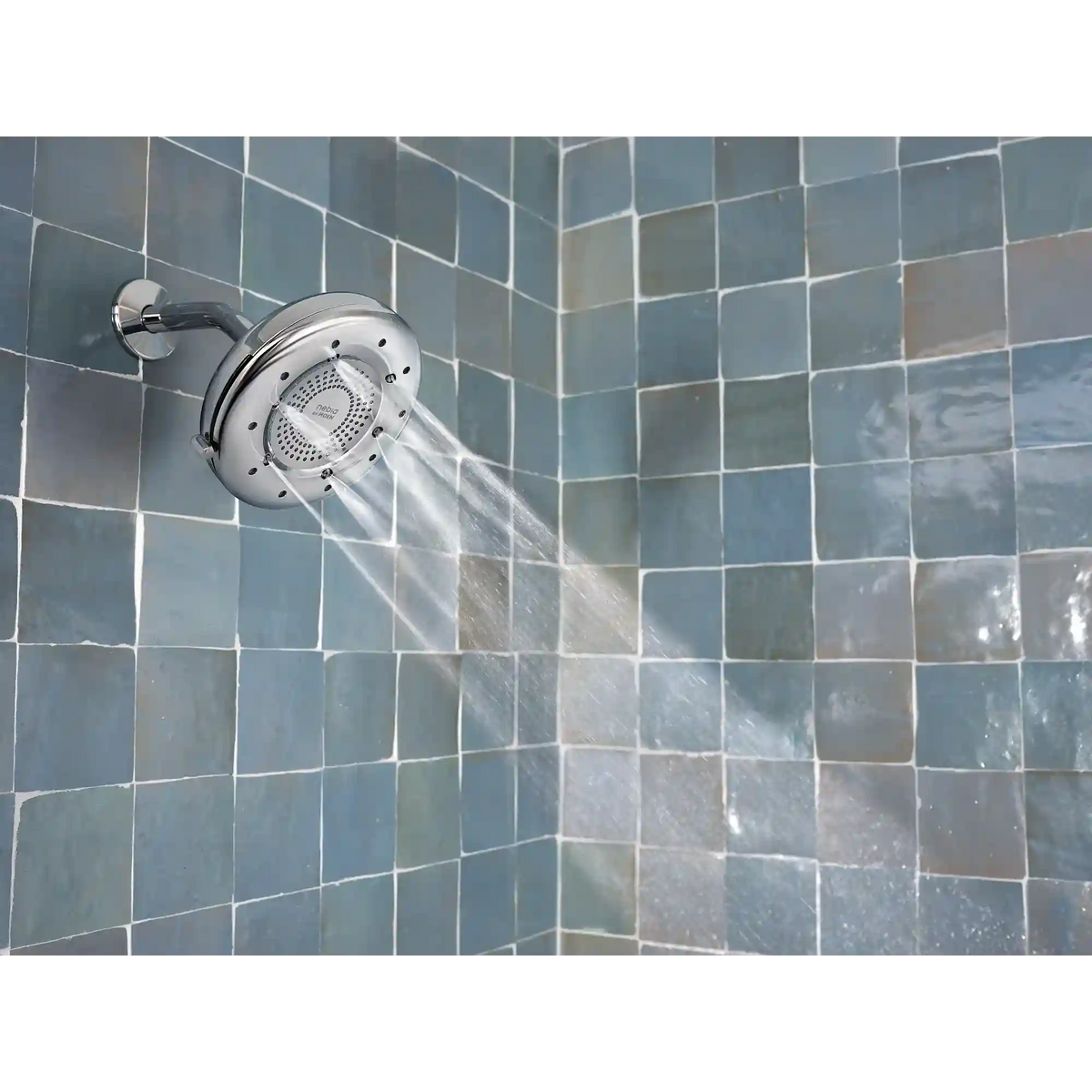 Moen Quattro Four-Function 6-1/2" Diameter Spray Head Rainshower