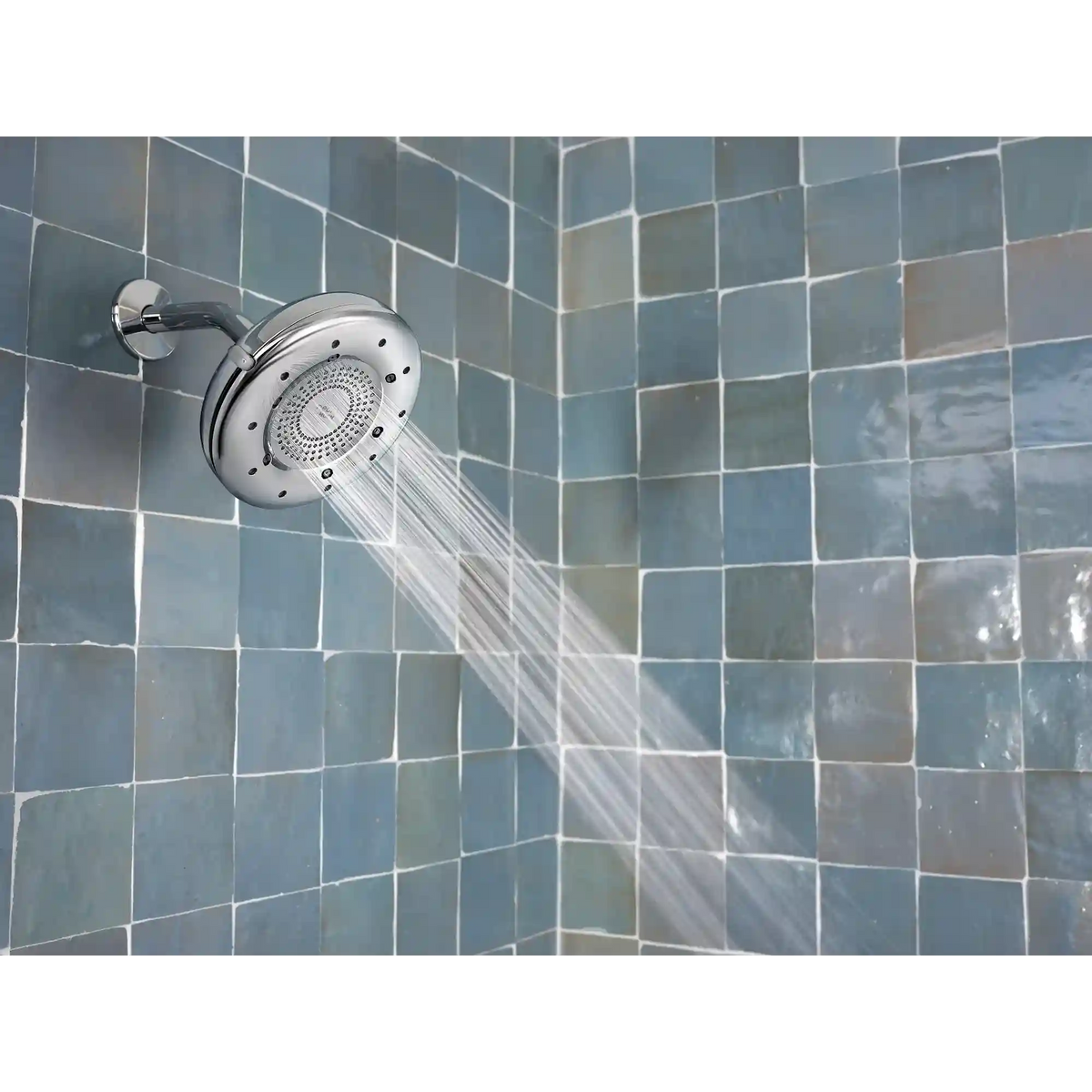 Moen Quattro Four-Function 6-1/2" Diameter Spray Head Rainshower