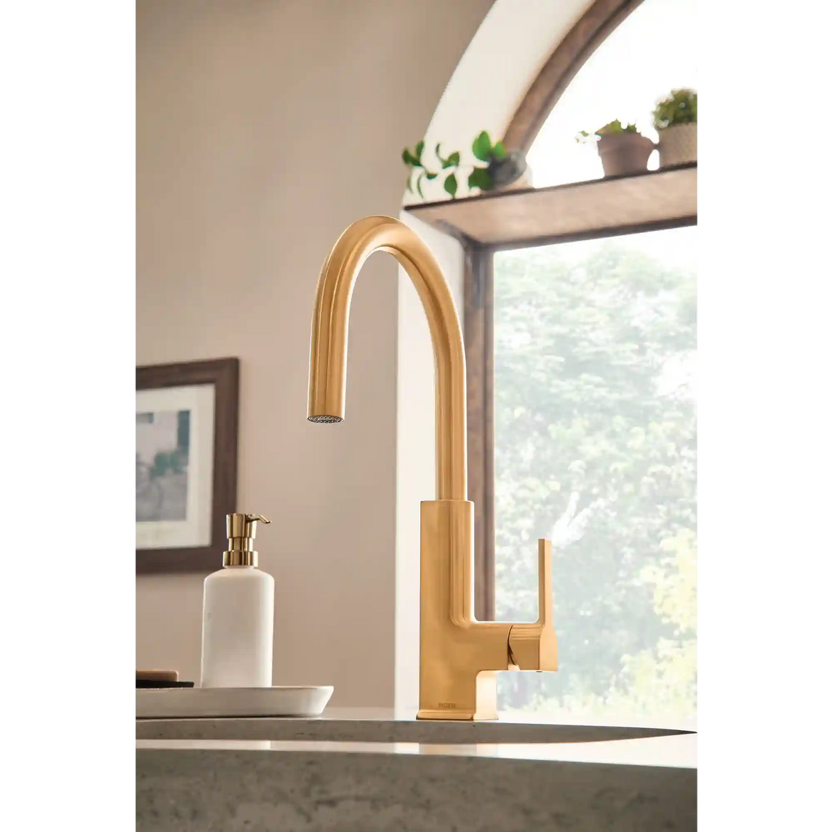 Sto One-Handle High Arc Pulldown Bar Faucet