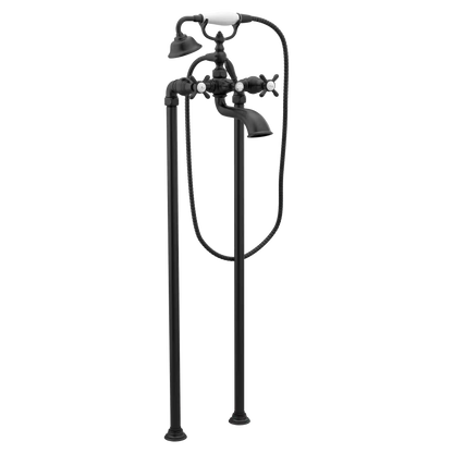 Weymouth Two-Handle Tub Filler Includes Hand Shower