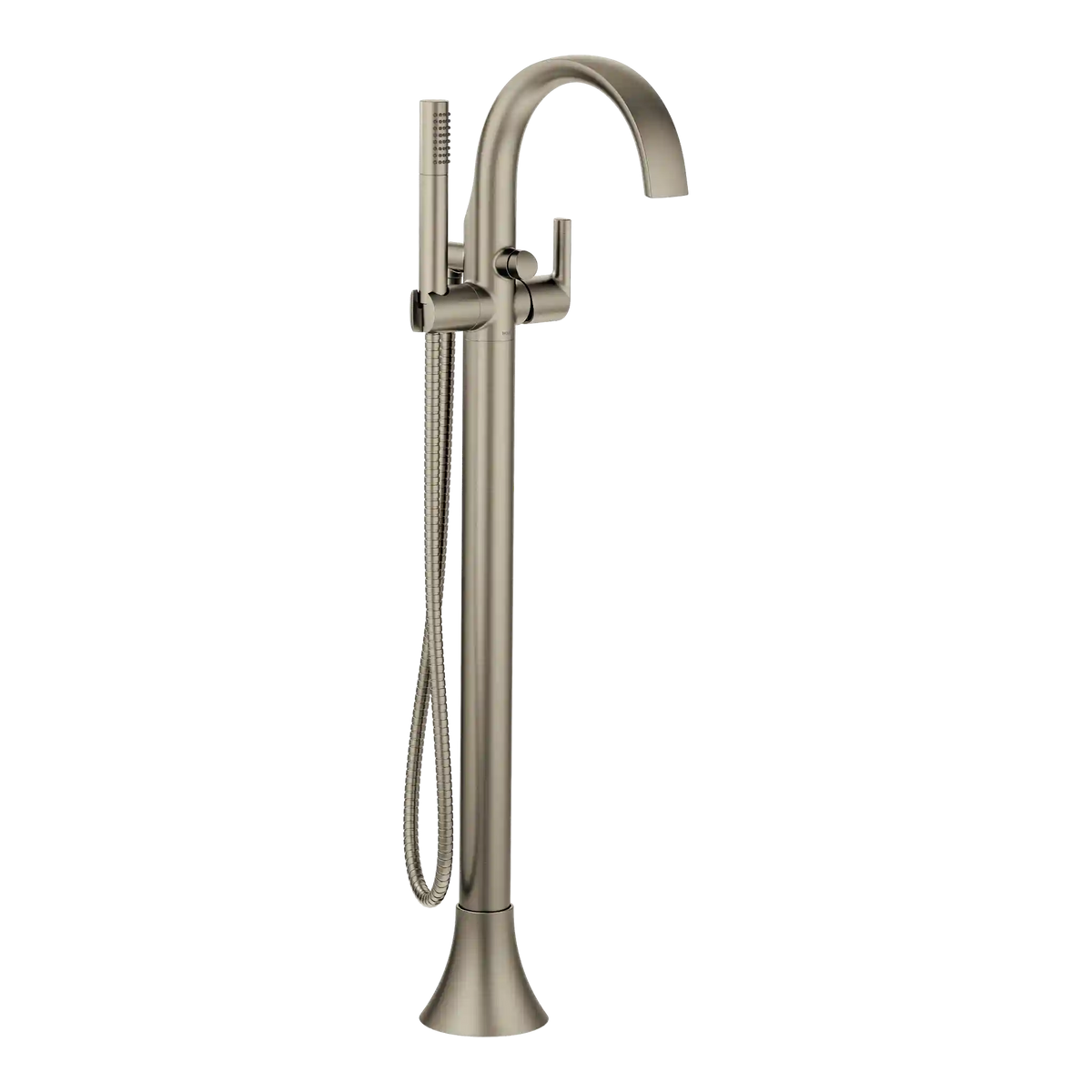Doux One-Handle Tub Filler Including Handheld Shower