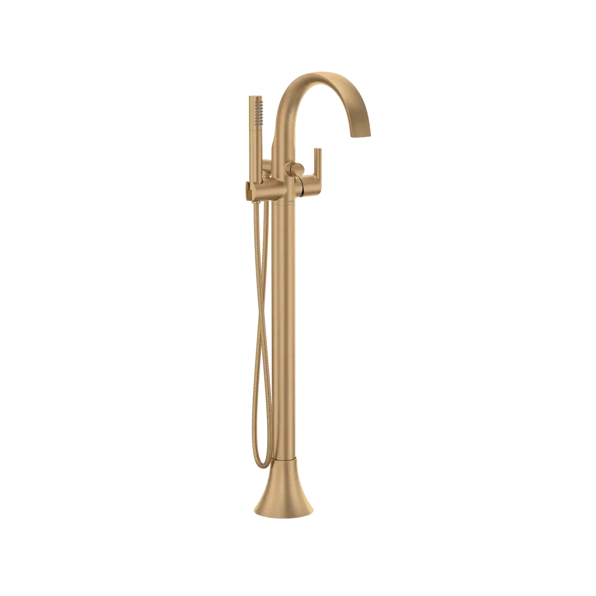 Doux One-Handle Tub Filler Including Handheld Shower