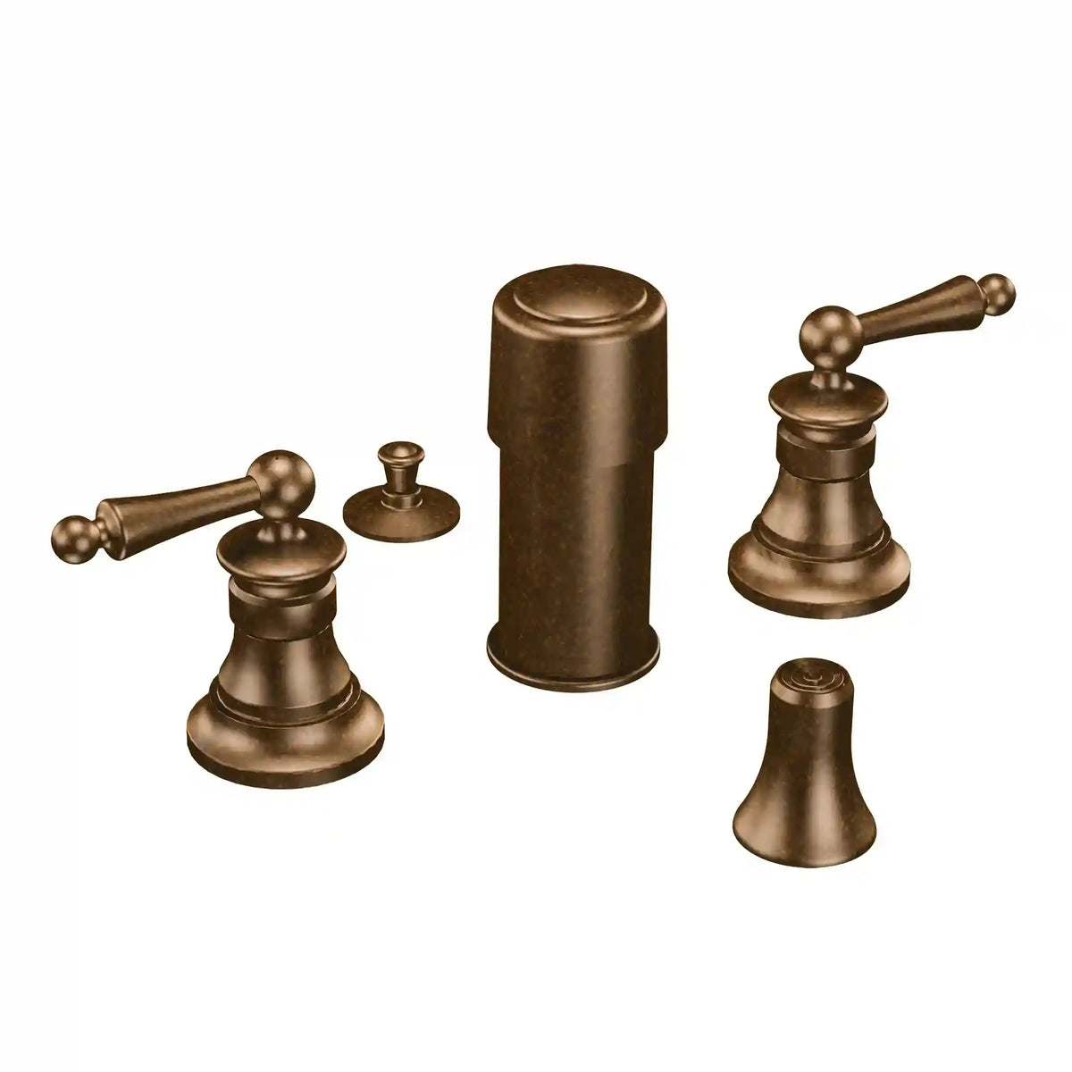 Waterhill Two-Handle Bidet Faucet