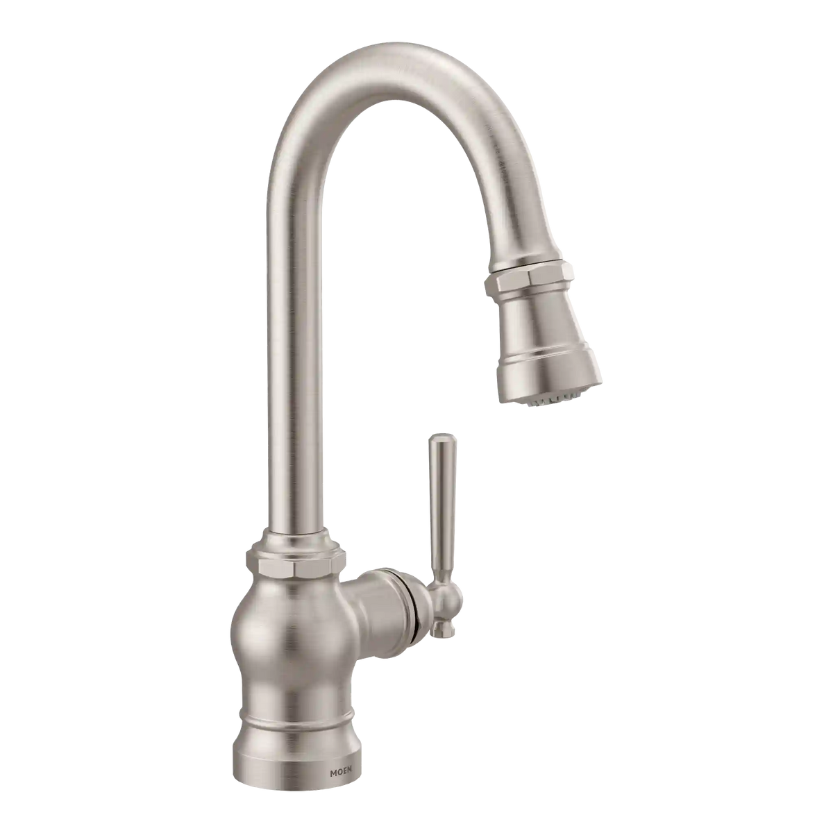 Paterson One-Handle High Arc Pulldown Single Mount Bar Faucet