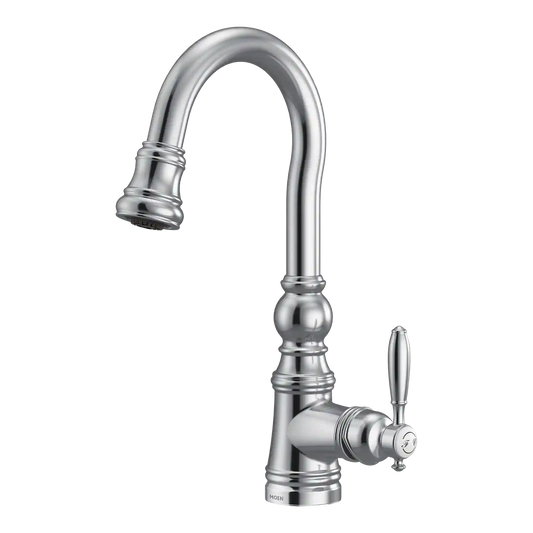 Weymouth One-Handle High Arc Pulldown Bar Faucet
