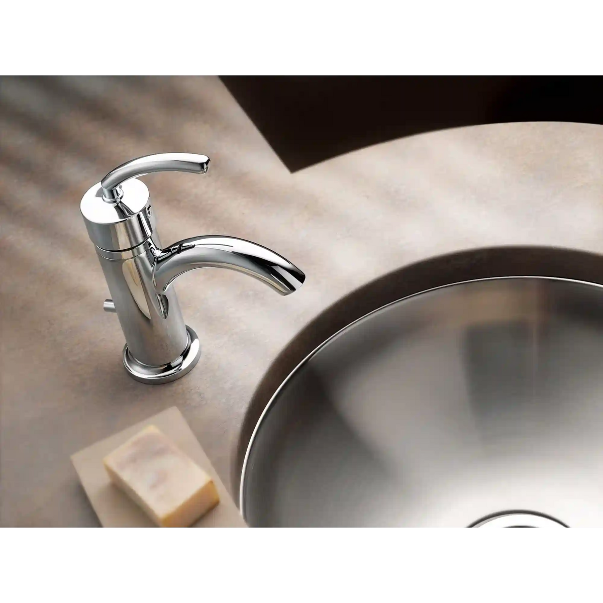 Icon One-Handle Low Arc Bathroom Faucet