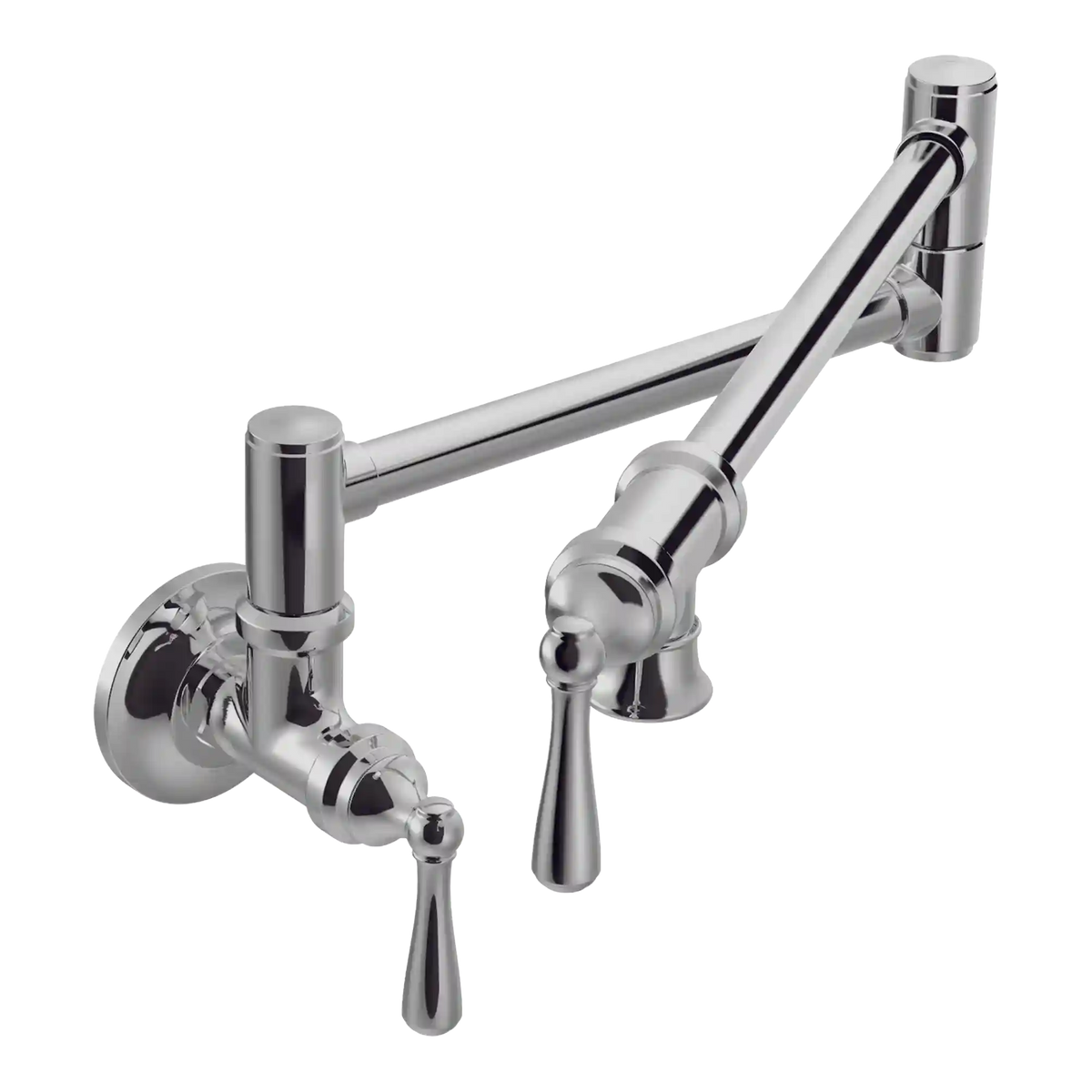 Traditional Two-Handle Pot Filler Kitchen Faucet