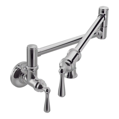 Traditional Two-Handle Pot Filler Kitchen Faucet