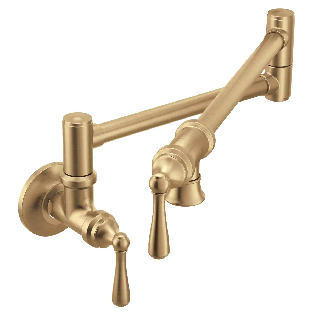 Traditional Two-Handle Pot Filler Kitchen Faucet